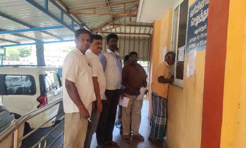 பல்லடத்தில் மறுசீராய்வு செய்யப்பட்ட வரிவசூல் செய்யும் பணி தொடங்கியது