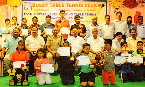 டேபிள் டென்னிஸ் போட்டி பரிசளிப்பு விழா