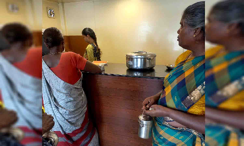 உடுமலை ஆராதனா கபே சார்பில் அரசு ஆஸ்பத்திரியில் பிறக்கும் குழந்தைகளுக்கு இலவச பால்