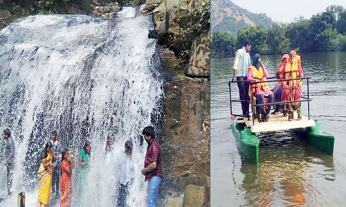 ஆத்தூர் அருகே முட்டல் ஏரியில் விசைப்படகு இயக்கம்   5 நாட்களில் 1228 பேர் சவாரி