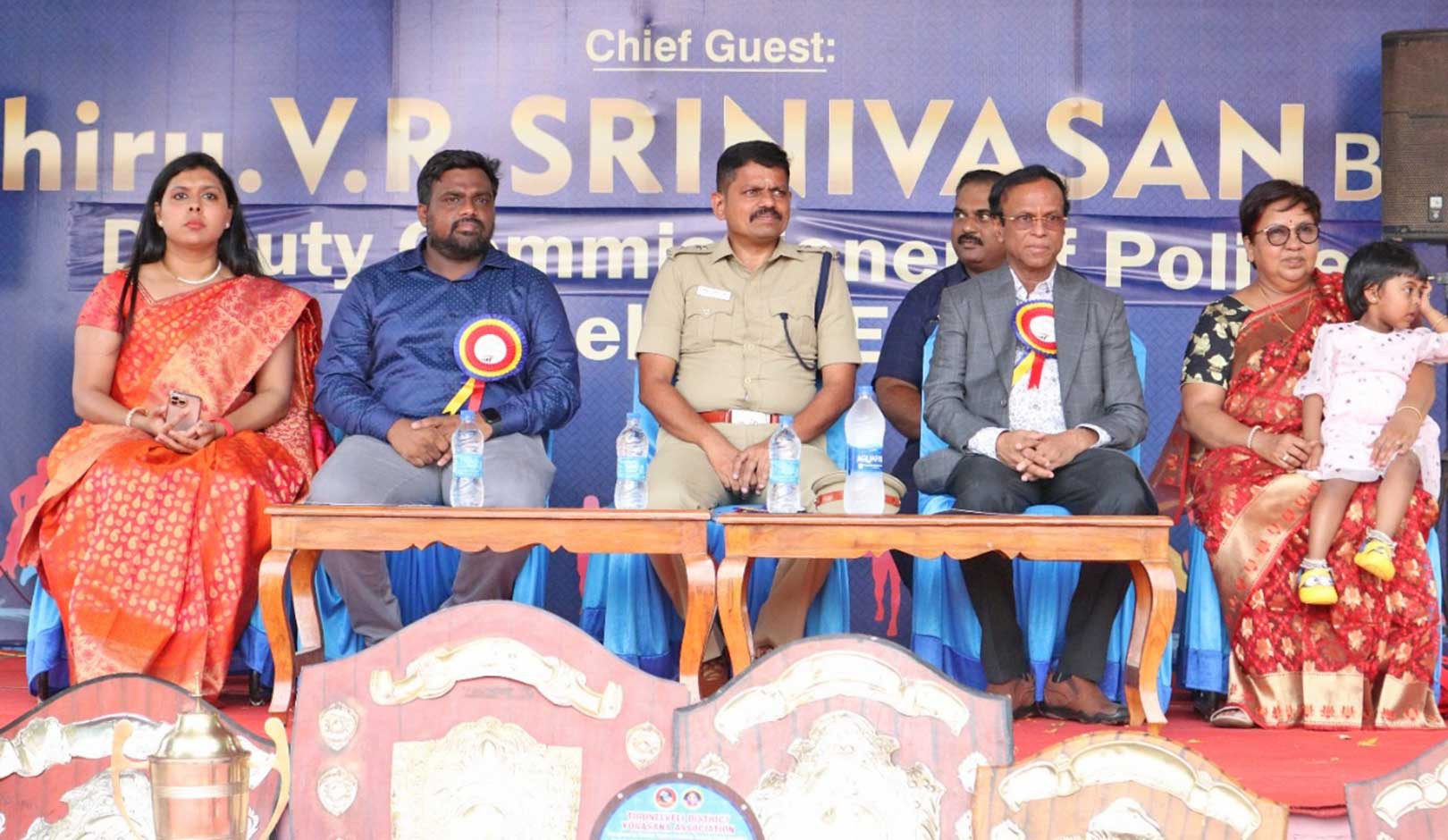 எப்.எக்ஸ். சி.பி.எஸ்.இ. பள்ளியில் விளையாட்டு போட்டி ஆண்டு விழா - போலீஸ் துணை கமிஷனர் சீனிவாசன் பங்கேற்பு