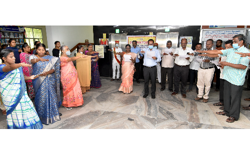 கிருஷ்ணகிரியில்  நல்லிணக்க நாள் உறுதிமொழி ஏற்பு நிகழ்ச்சி