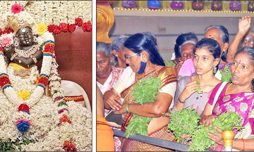 கிருஷ்ண ஜெயந்தி விழாவை முன்னிட்டு  அருகன்குளம் எட்டெழுத்து பெருமாள்  கோவிலில் சிறப்பு பூஜைகள்