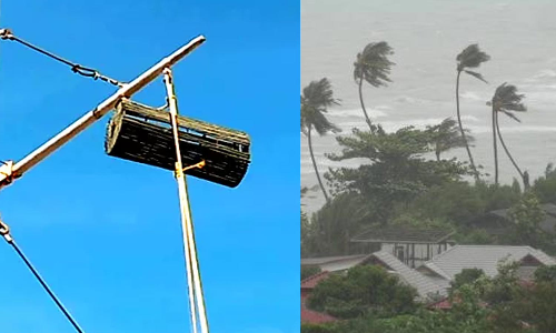 வங்க கடல் பகுதியில் காற்றழுத்த தாழ்வு மண்டலம்:  தமிழக துறைமுகங்களில் 1-ஆம் எண் புயல் எச்சரிக்கை கூண்டு