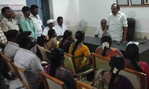 சேவூர் ஊராட்சி நிர்வாகம் குறித்து பொய்யான தகவல் பரப்பினால் அவதூறு வழக்கு - உறுப்பினர்கள் கூட்டத்தில் முடிவு