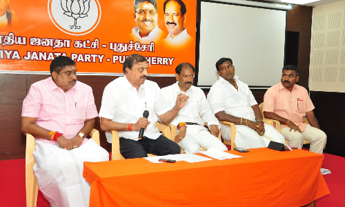 பா.ஜனதாவினருக்கு மேலிட பொறுப்பாளர் பாராட்டு