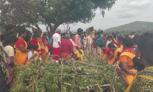 அரூரில்   காளியம்மன்,செல்லியம்மன் கோவில் திருவிழா