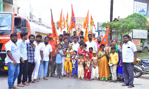 தேன்கனிக்கோட்டையில் கிருஷ்ண ஜெயந்தி விழா