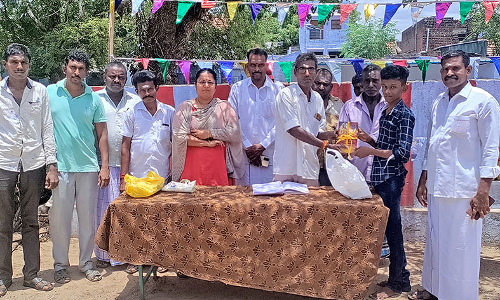 தென்திருப்பேரையில்  பா.ஜ.க சார்பில் கிருஷ்ண ஜெயந்தி விழா