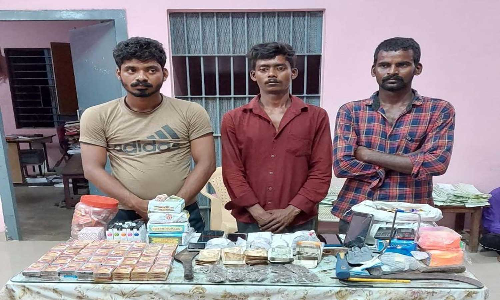 அஞ்சுகிராமம் பகுதியில் பிரபல கொள்ளையர் 3 பேர் கைது