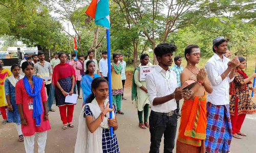திருப்பூர் சிக்கண்ணா கல்லூரியில் மதநல்லிணக்க நாள் நிகழ்ச்சி