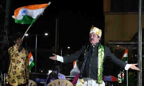 தியாகி சுந்தராம்பாளின் வரலாற்றை விவரிக்கும் கதாகாலட்சேபம் நிகழ்ச்சி