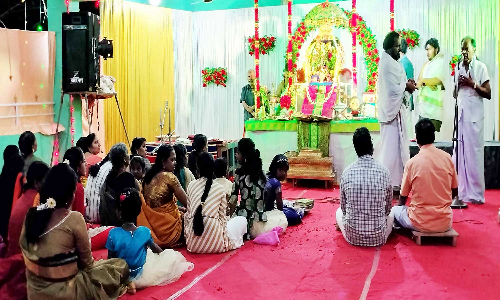 மார்த்தாண்டம் பத்திரகாளி அம்மன் கோவிலில் ராமாயண பட்டாபிஷேகம்