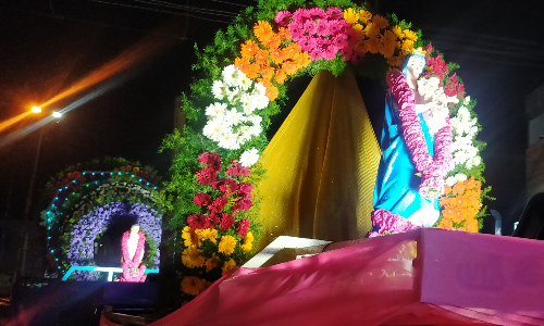 புனித பத்தாம் பத்திநாதர் ஆலய தேர் பவனி