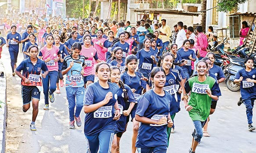 விழிப்புணர்வு மாரத்தான் போட்டி