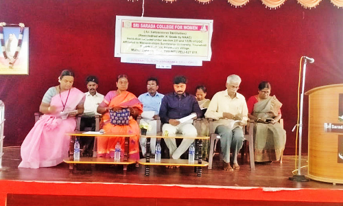 கல்வி மேம்பாட்டு கேந்திரத்துடன் சாரதா கல்வியியல் கல்லூரி புரிந்துணர்வு  ஒப்பந்தம்