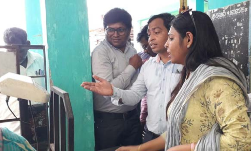 கல்பாக்கம் ரேஷன் கடைகளில் மத்திய குழுவினர் திடீர் ஆய்வு