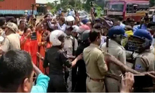 அசன்சோல் இடைத்தேர்தல் -  பா.ஜ.க, திரிணாமூல் காங்கிரஸ் கட்சியினர் மோதலால் பரபரப்பு