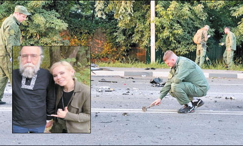 ரஷியாவில் புதின் உதவியாளரின் மகள் கார் குண்டு வெடிப்பில் பலி