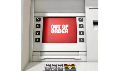 வங்கி ஏ.டி.எம். சரிவர இயங்காததால் வாடிக்கையாளர்கள் அவதி