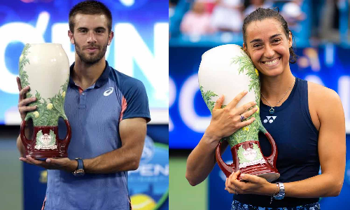 சின்சினாட்டி ஓபன் டென்னிஸ்: குரோஷிய வீரர் கோரிச் சாம்பியன், பெண்கள் பிரிவில் கார்சியா பட்டம் வென்றார்