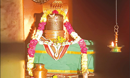 பசுபதீஸ்வரர் கோவில் லிங்கத்தின்மேல் சூரியஒளி விழுந்த அபூர்வ காட்சி