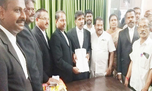 கன்னியாகுமரி மாவட்ட அரசு வக்கீலாக ஜாண்சன் பதவி ஏற்பு