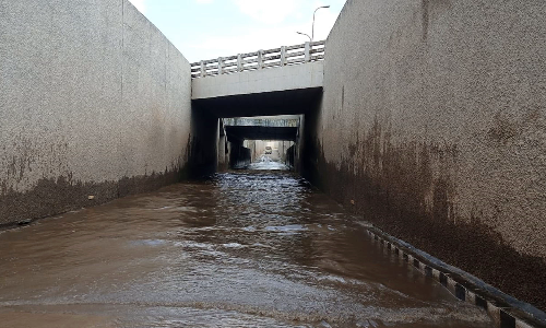 ரெயில்வே தரைபாலங்களை எம்.பி., எம்.எல்.ஏ.க்கள் ஆய்வு