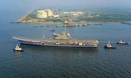 விமானம் தாங்கி போர் கப்பலான ஐ.என்.எஸ். விக்ராந்த் வருகிற 2-ந்தேதி நாட்டுக்கு அர்ப்பணிப்பு