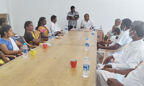 ஆழ்வார்திருநகரி யூனியன் கூட்டம்