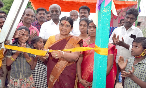 ஆறுமுகநேரியில் புதிய மின்மாற்றி திறப்பு