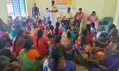 புற்றுநோய் பரிசோதனை முகாம்