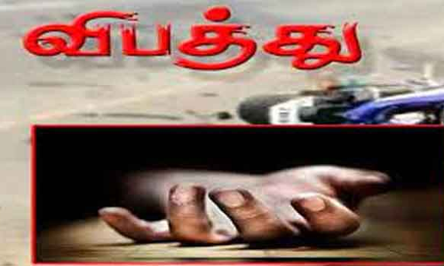 மோட்டார் சைக்கிள் விபத்தில் மில் தொழிலாளி சாவு