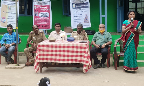 கோத்தகிரி அருகே பள்ளி  மாணவர்களுக்கு விழிப்புணர்வு