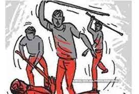 வாலிபரை தாக்கிய மனைவியின் கள்ளக்காதலன் வாலிபரை தாக்கிய மனைவியின் கள்ளக்காதலன்