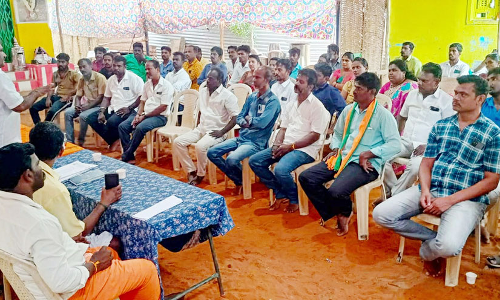 தூத்துக்குடியில்  பா.ஜனதா  நிர்வாகிகள் கூட்டம்