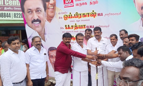 ஓசூர் அரசனட்டி பகுதியில்  ரூ.25 லட்சம் மதிப்பில் சிமெண்ட் சாலை அமைக்கும் பணிகள்