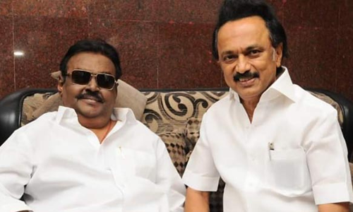 துடிப்பான மனிதராக விஜயகாந்த் வலம் வர வேண்டும்- மு.க.ஸ்டாலின் பிறந்தநாள் வாழ்த்து