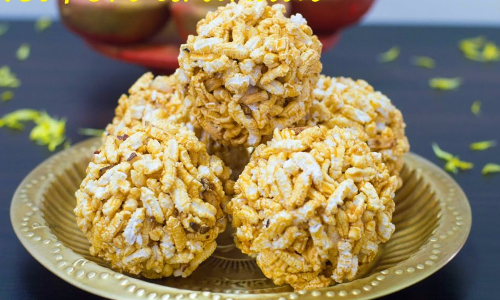 வீட்டிலேயே செய்யலாம் அவல் பொரி உருண்டை