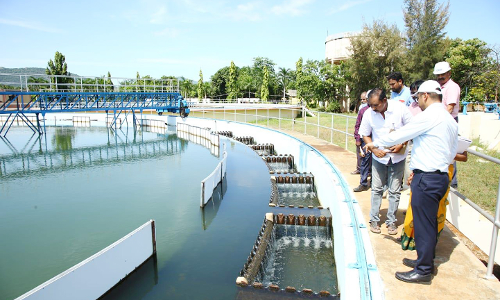 முல்லைப்பெரியாறு குடிநீர் திட்டம்: மாநகராட்சி கமிஷனர் ஆய்வு