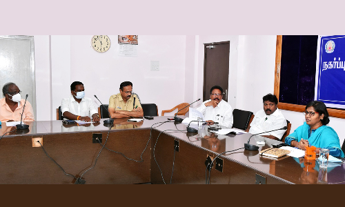 பெரம்பலூரில் நகர்புற வாழ்விட மேம்பாட்டு குழு கூட்டம் - கலெக்டர் பங்கேற்பு