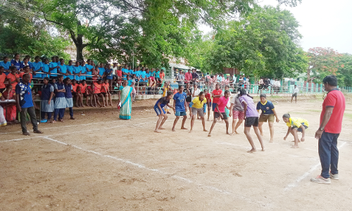 2 ஆண்டுகளுக்கு பிறகு விளையாட்டு போட்டி நடந்தது