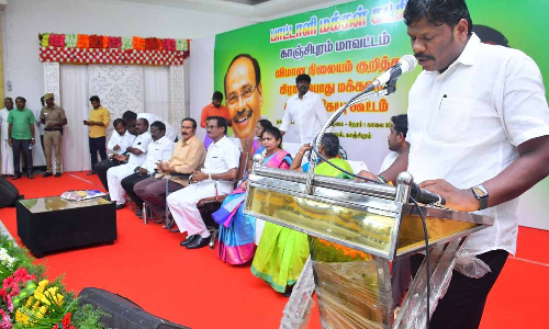 பரந்தூர் விமான நிலையத்துக்கு எதிர்ப்பு: கிராம மக்களிடம் கருத்து கேட்ட அன்புமணி ராமதாஸ்