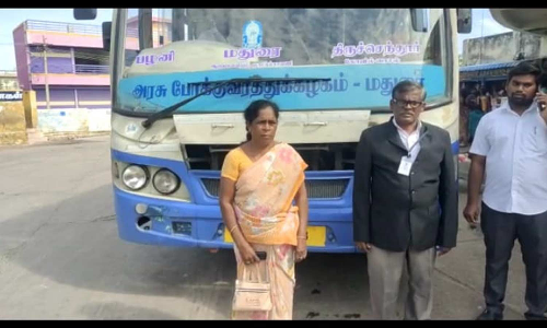 விபத்தில் பலியானவரின் குடும்பத்திற்கு நஷ்டஈடு வழங்காததால் அரசு பஸ் ஜப்தி