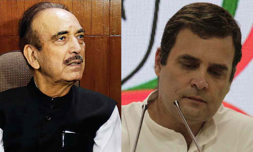 ராகுல்காந்தியின் நடவடிக்கை முதிர்ச்சியின்மையை காட்டுகிறது- கட்சியில் இருந்து விலகிய குலாம்நபி ஆசாத் காட்டம்