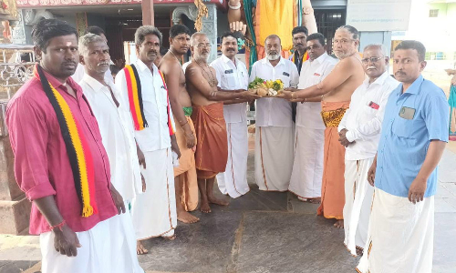 அந்தியூர் பத்ரகாளியம்மன் கோவிலில் சிறப்பு பூஜை