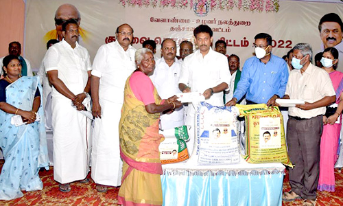 73 கிராம பஞ்சாயத்துக்களில் ஒருங்கிணைந்த வேளாண் வளர்ச்சி திட்டம்- கலெக்டர் தகவல்