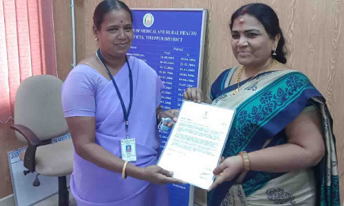 கொரோனா தடுப்பூசி அதிக அளவில் செலுத்தியதற்காக பல்லடம் அரசு ஆஸ்பத்திரிக்கு பிரதமர் மோடி பாராட்டு கடிதம்