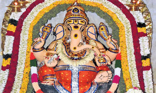 மேலச்சூரங்குடி சக்தி விநாயகர் கோவிலில் சதுர்த்தி விழா