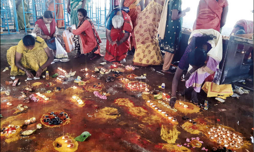 வனபத்ரகாளியம்மன் கோவிலில் சிறப்பு பூஜை